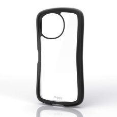 【PM-S253GRPFCBK】AQUOS sense10/9 Grippy ハイブリッドケース フレームカラー ストラップホールシート付