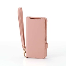 【PM-S253PLFY4PN】AQUOS sense10/9 手帳型ケース 磁石付 耐衝撃 ハンドストラップ付