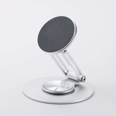 【P-DSM360AL01NSV】MAGKEEP 2WAY回転式 マグネットスマホスタンド