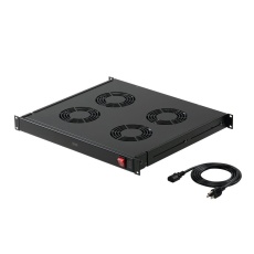 【CP-SVFANUN4】ラックマウント冷却ファンユニット（ファン4台）