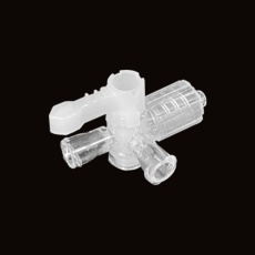 【VXB2079】ディスポルアー3方ストップコック メスルアー-メスルアー-オスルアーロック 1袋(5個入)