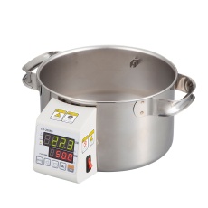 【1-2948-13】ECオイルバス 丸型 デジタル 取手付