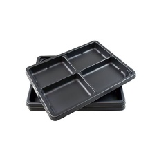 【F-21】ESDパーツトレー (4室・3枚入り)