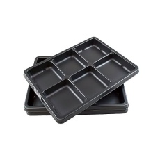 【F-22】ESDパーツトレー (6室・3枚入り)