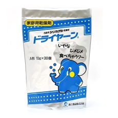 【3-5132-12】シリカゲル乾燥剤(ドライヤーン(R))10g×30個入