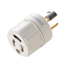 【TAP-AD5N】変換アダプタ 3P(抜止形)→引掛変換アダプタ