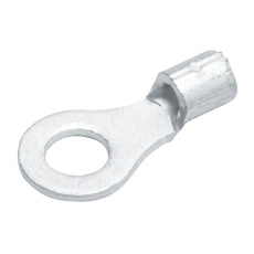 【HC R-3.5-5S】銅線用裸圧着端子(丸型) 10個入