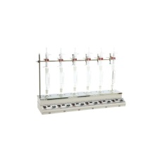 【4-5981-15】6連式マントルヒーターデジタル表示スターラー(デジタル温度調節器付き)380W(AC200V)