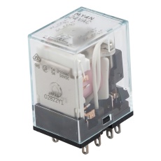 【MY4N AC24】ミニパワーリレー(MY4形) 動作表示灯内蔵型