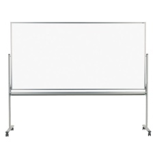 【MH48TDN】MAJIシリーズ ホーローホワイトボード(両面脚付)