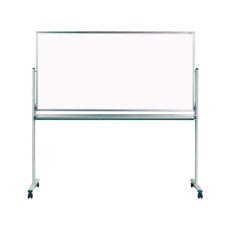 【MH36TDN】MAJIシリーズ ホーローホワイトボード(両面脚付)