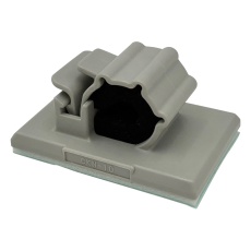 【8-045-11】エムケーブルクランプ(スポンジ付き) 最大束線径:φ8mm 1箱(20個入)