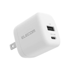 【MPA-AC11433WH】AC充電器/スマホ/タブレット用/USB PD/33W/USB-C/USB-A/スイングプラグ/ホワイト MPA-AC11433WH