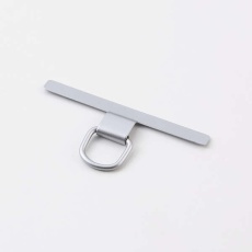 【P-STHD1SSV】ストラップホールシート/ステンレス/高強度/1口タイプ/2枚入り/保護シート2枚付属/シルバー P-STHD1SSV