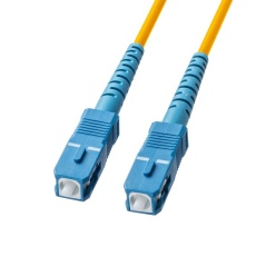 【HKB-AM1SCSC1-01Y】アーマード1芯光ファイバケーブル(シングルモード、SC-SC、1m、イエロー)