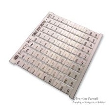 【023000107】MARKER 0-9 10 STRIPS PK10