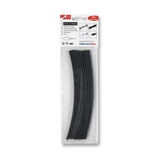 【308-30310 HIS-3-BAG-3/1-PO-X-BK】HEATSHRINK 3:1 3MM BLK PK10