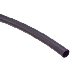 【EPS300-1/4-48-BLACK-12PCS】HEAT SHRINK TUBING 6.35MM ID PO BLACK PACK OF 12 4FT PIECES
