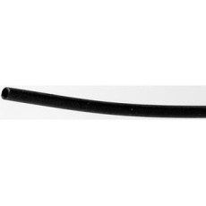 【FP301-3/32-48-BLACK-25 PCS】HEAT SHRINK TUBING 0.094IN ID PO BLACK PK25 4FT PIECES