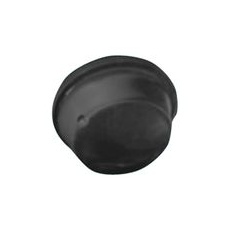 【461241】FEET CYLINDRICAL PU 1.9MM BLACK