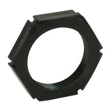 【10061782】LOCKNUT M20 BLACK POLYAMIDE 10PK