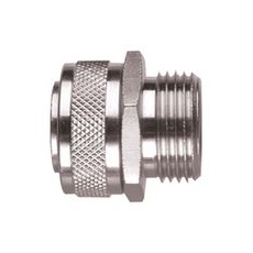 【7TCA297020R0047】CONDUIT CONNECTOR STRAIGHT BRASS 20MM