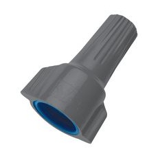 【30-1163】TERMINAL CONN TWIST ON GRAY/DARK BLUE