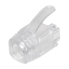【PS3CLR8.5#100】RJ45 BOOT FOR PGSCBXL 8.5MM CLR 100PK