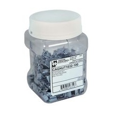 【CAGNUT1032-100】CAGE NUT SQUARE HOLE PLASTIC JAR