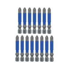 【70242】1/4 IMPACT BITS PH2 15PCS