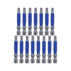 【70260】1/4 IMPACT BITS TORX T25 15PCS