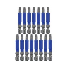 【70265】1/4 IMPACT BITS SQUARE #2 15PCS