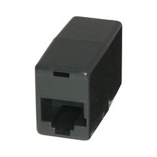 【ACY88BK#20】COUPLER RJ45 JACK 8P8C CAT4 BLK