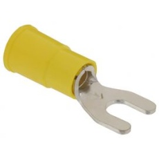 【10RC-8F】TERMINAL SPADE/FORK #8 CRIMP YELLOW