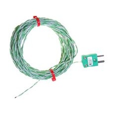 【Z2-K-3M-PLUG IEC (PACK OF 5)】THERMOCOUPLE TYPE K 3M 260DEG C