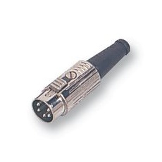 【590-0700】DIN AUDIO/VIDEO CONN PLUG 7POS