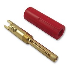 【584-0500】BANANA CONN PLUG 10A 50V SCREW