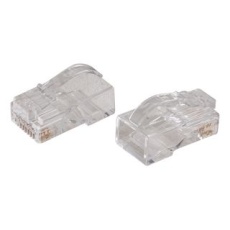 【PRLGUSPDY】RJ45 CONN PLUG 8P8C 1PORT CABLE