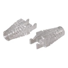 【PSRL5.5】STRAIN RELIEF BOOT RJ45 PLUG PC/CLEAR