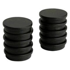【RM768/BLK】MARKER MAGNET 30MM X 7MM BLK PK10