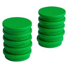 【RM768/G】MARKER MAGNET 30MM X 7MM GRN PK10