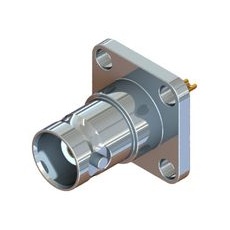 【CT4500】RF COAX CONN BNC FLANGED JACK 50 OHM