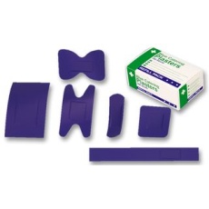 【D7010】ASSORTED WASHPROOF PLASTER 100PK BLUE