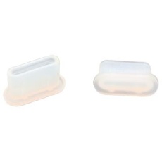 【XSDCUCCLR】DUST CAP USB C SKT/CLR SILICONE RUBBER