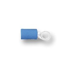【FVWS2-6 K】CRIMP TERMINAL RING 6MM BLUE PK100