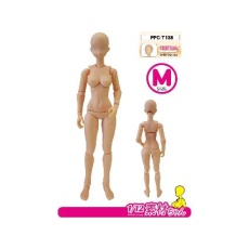 【PPC-T138】PPC-T138 関節技EX 1/12素材ちゃんM ライトフレッシュ