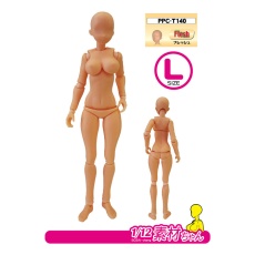 【PPC-T140】PPC-T140 関節技EX 1/12素材ちゃんL フレッシュ