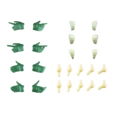 【LAOP10】LAOP10 リトルアーモリー 創彩少女庭園用タクティカルグローブ(緑