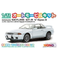 【MN05】MN05 1/32 オートモービルキット ニッサン スカイライン GT-R V・SpecII クリスタルホワイト