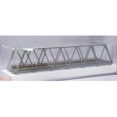 【3051】3051 複線トラス鉄橋(F)青(複線PC橋脚・2本付)